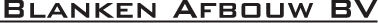 Blanken Afbouw | Logo